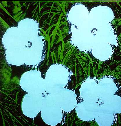 Flowers par Andy Warhol en 1970