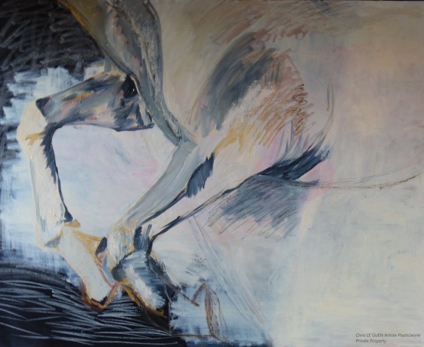 Cheval N°2 fait par Chris Le Guen Artiste Plasticienne Peintre et Sculptrice