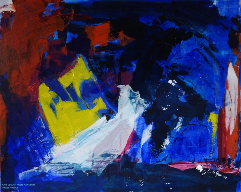 Chris Le Guen Artiste Plasticienne Peintre et Sculptrice a peint N°11