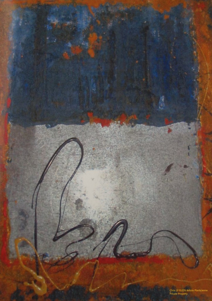 Chris Le Guen Artiste Plasticienne Peintre et Sculptrice peint N°16