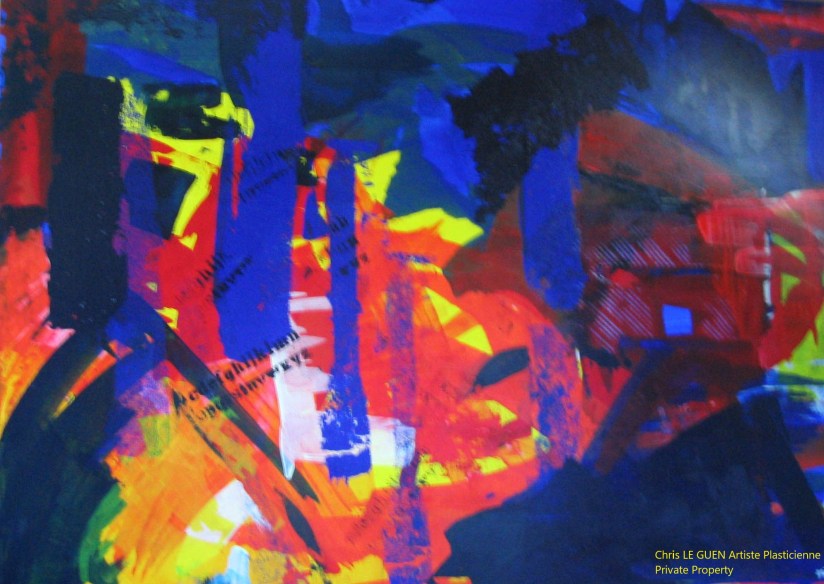 Chris Le Guen Artiste Plasticienne Peintre et Sculptrice créatrice de N°18