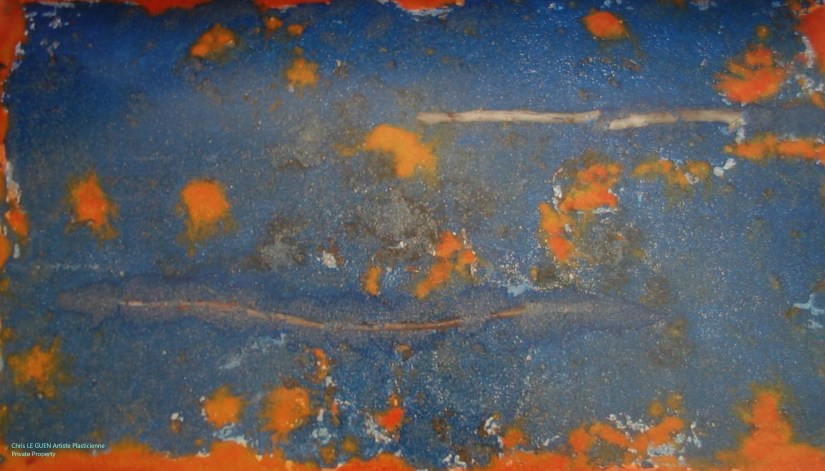 Chris Le Guen Artiste Plasticienne Peintre et Sculptrice peint N°25