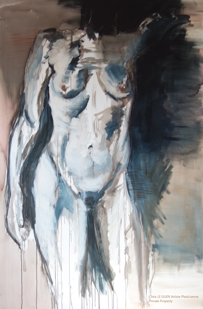 Chris Le Guen Artiste Plasticienne Peintre et Sculptrice a peint N°3