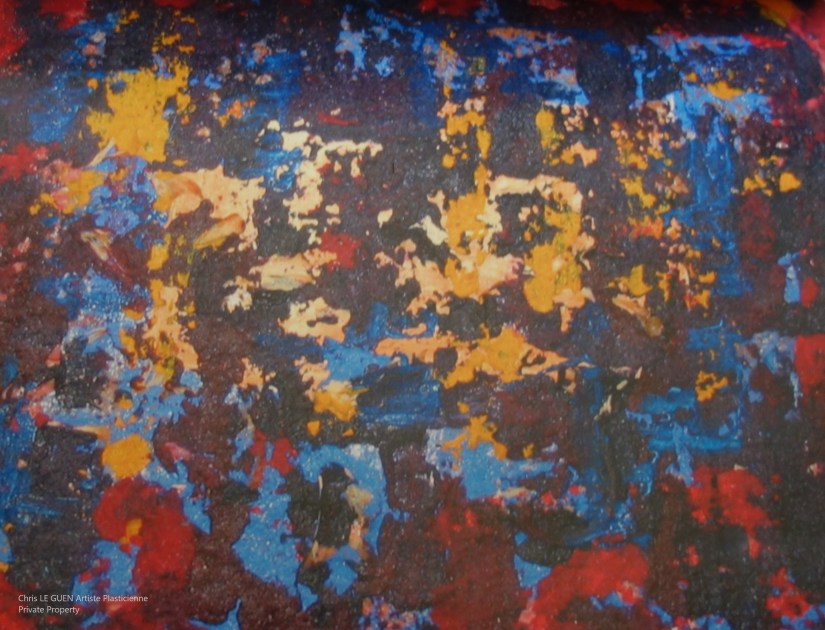 Chris Le Guen Artiste Plasticienne Peintre et Sculptrice peint N°41