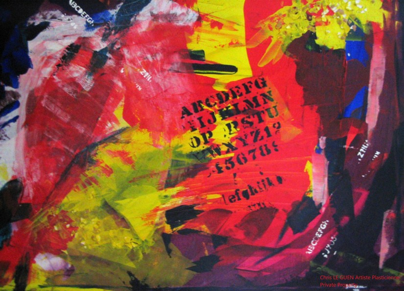 Chris Le Guen Artiste Plasticienne Peintre et Sculptrice auteur de N°6