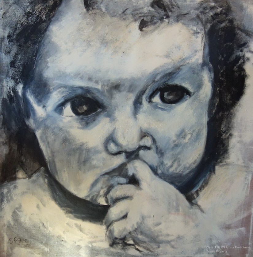 Chris Le Guen Artiste Plasticienne Peintre et Sculptrice a fait Cricri