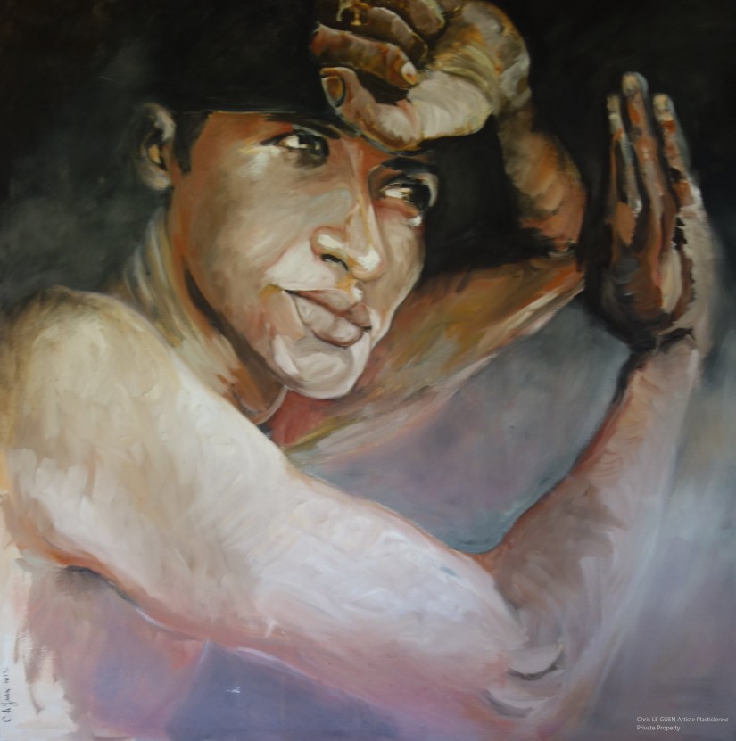 Chris Le Guen Artiste Plasticienne Peintre et Sculptrice a peint Le Sud Américain