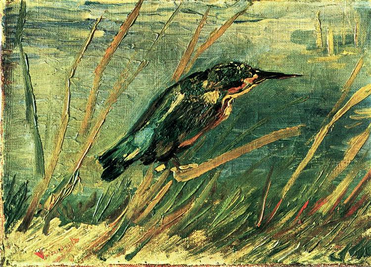 Le Martin-Pêcheur de Vincent Van Gogh en 1886