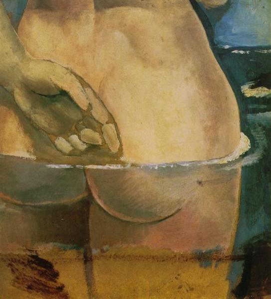 Nude in the Water de Salvador Dali en 1925 ©Wiki-art