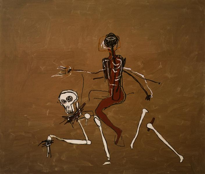 Rouler avec la mort de Jean-Michel Basquiat en 1988