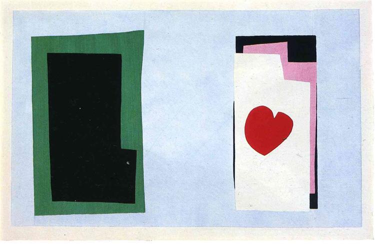 Le Coeur de Henri Matisse en 1943 ©WikiArt
