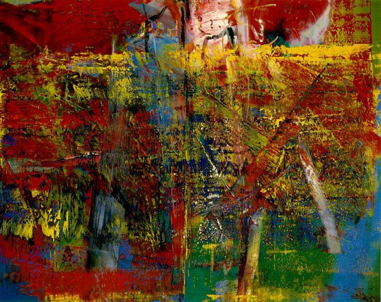 Mediation de Gerhard Richter ©WikiArt