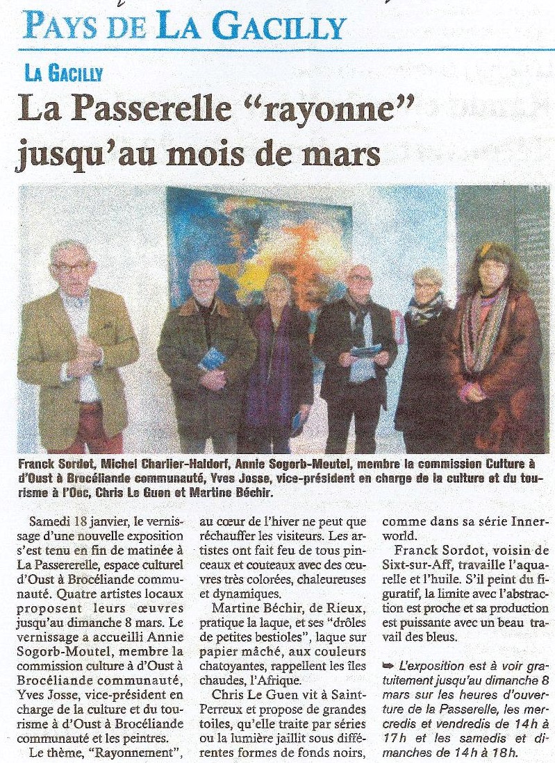 Exposition de Chris Le Guen à La Passerelle